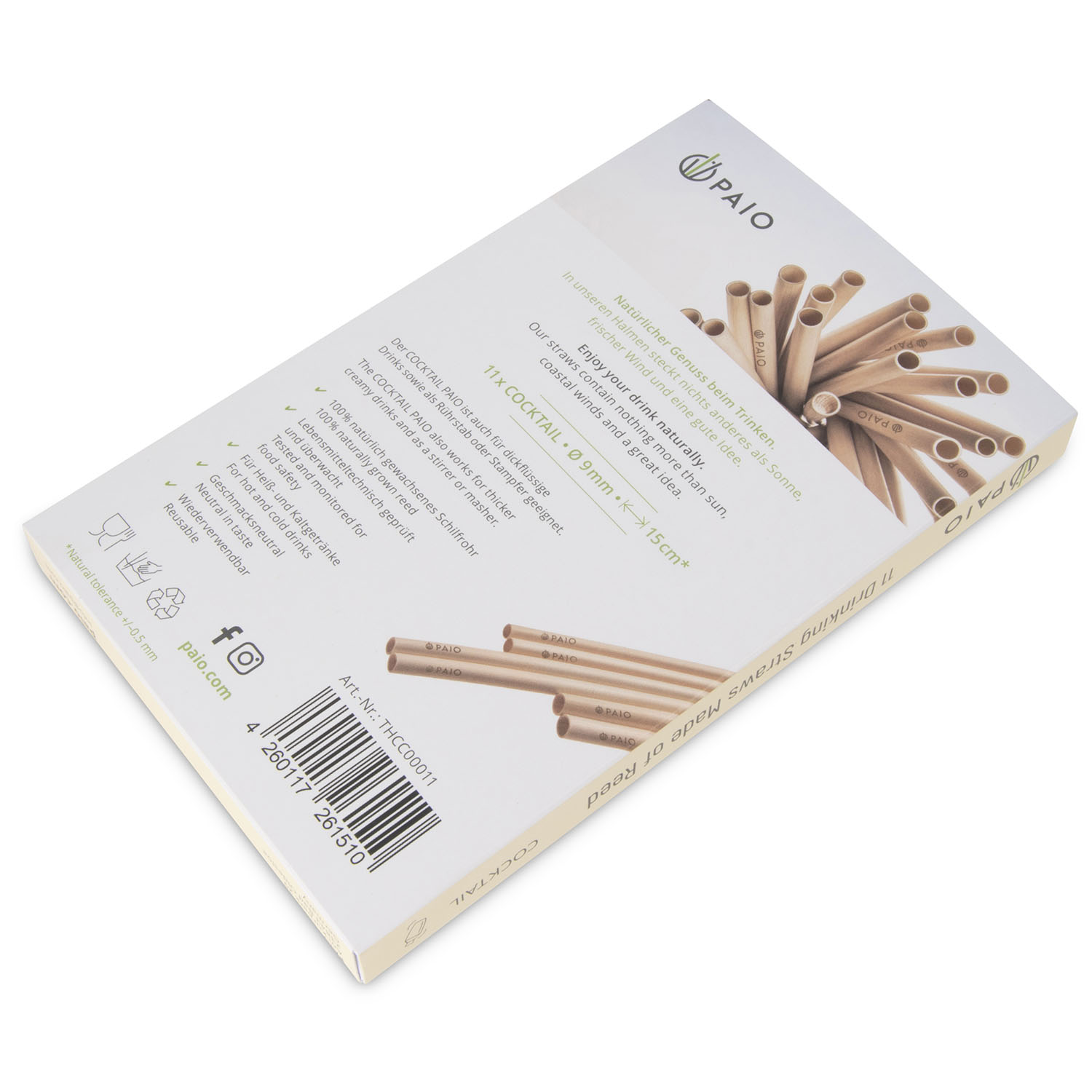 PAIO Cocktail Drinking Straw