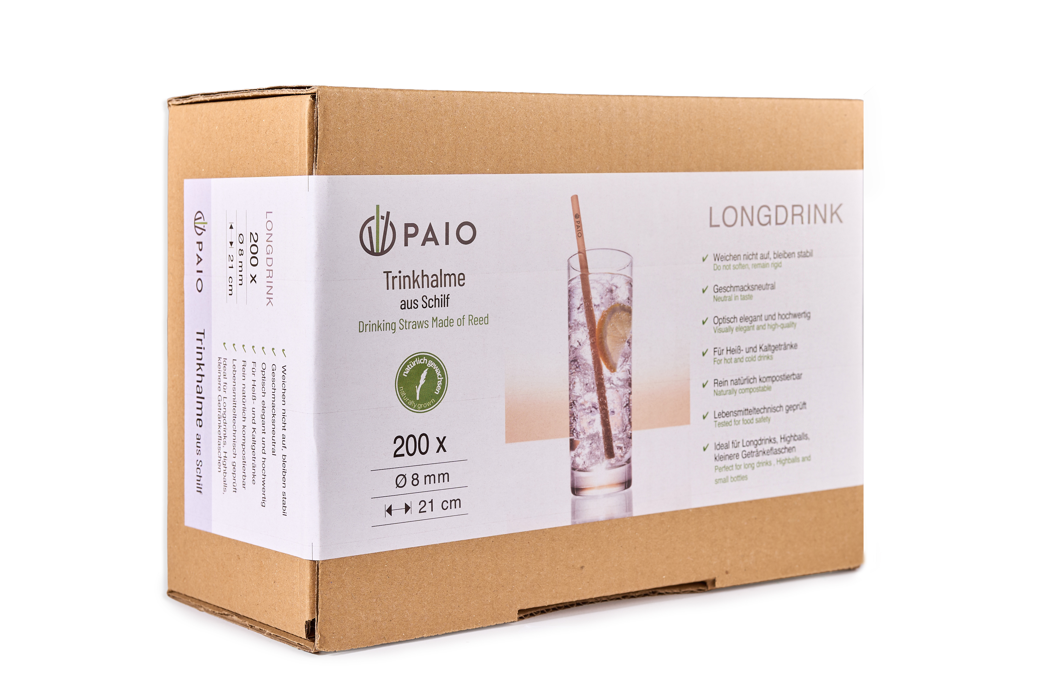 PAIO Longdrink Drinking Straw