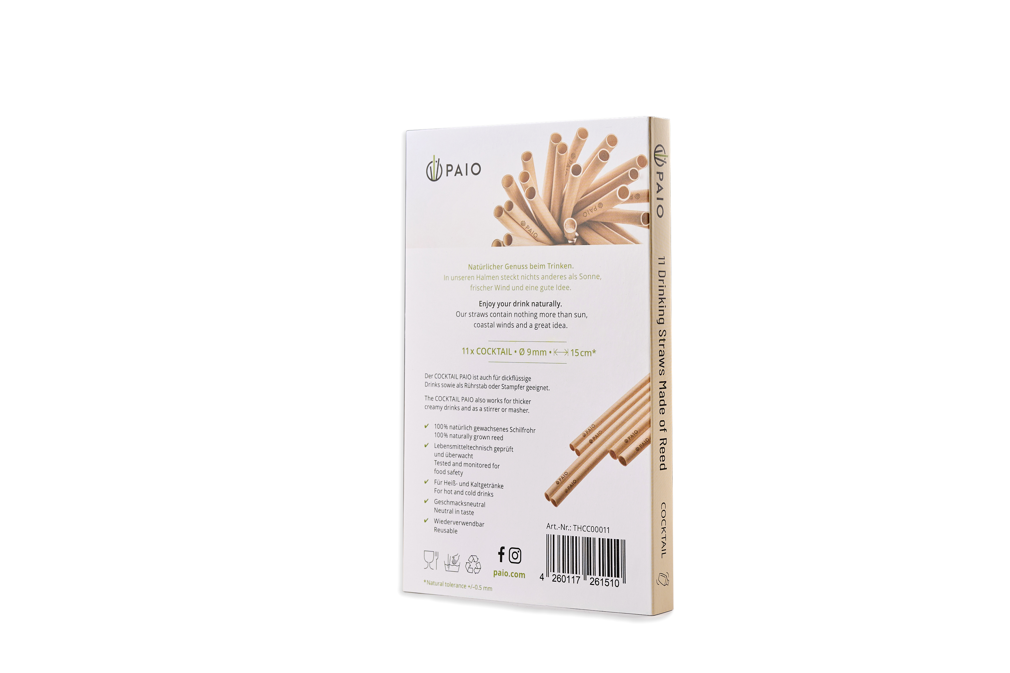 PAIO Cocktail Drinking Straw